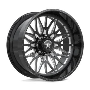 American Force Wheels – AFW FROST SFCC – Black – 22″x12″ -55mm – All weather Wheels – AFTJCKH41D22-2-21